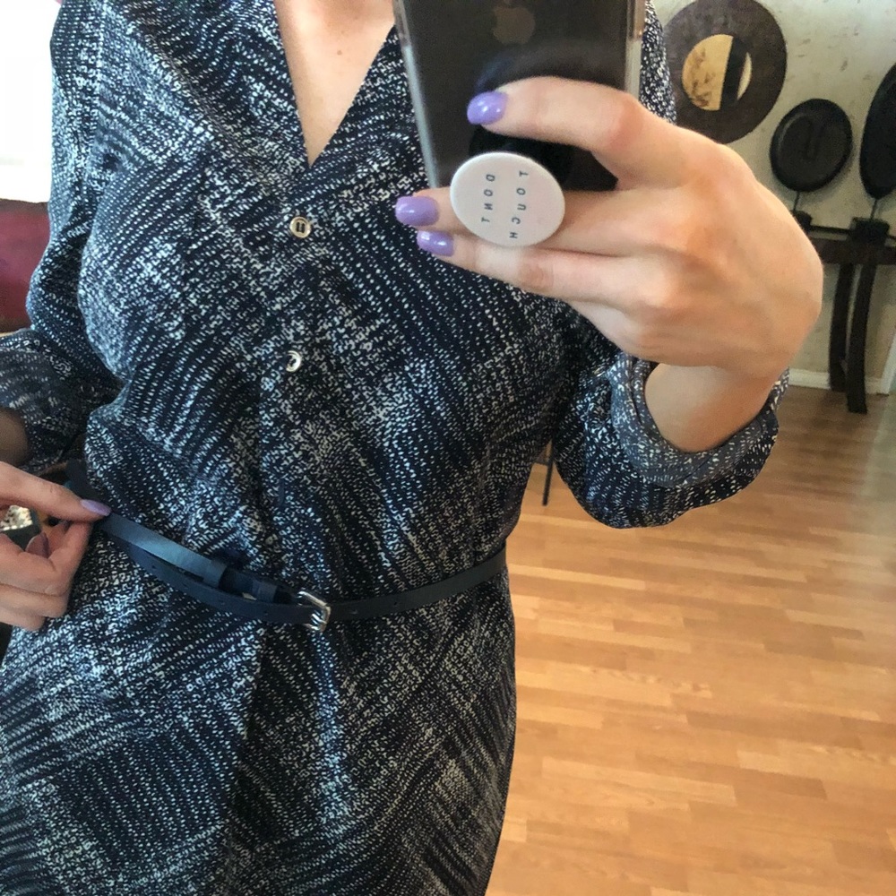 The Limited Belt Shift Dress